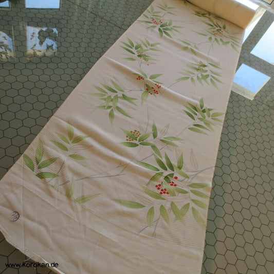 Heavenly Bamboo Rho gewebte Kimono Seide