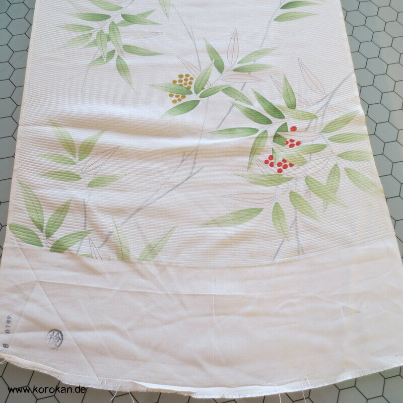Heavenly Bamboo Rho gewebte Kimono Seide