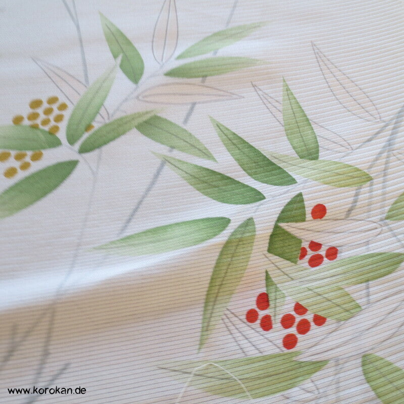 Heavenly Bamboo Rho gewebte Kimono Seide