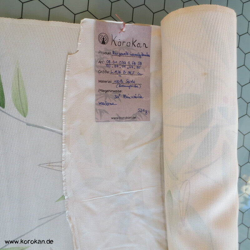 Heavenly Bamboo Rho gewebte Kimono Seide