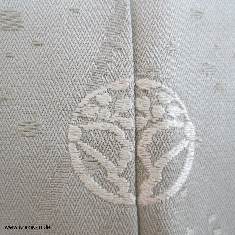 jade Schneegestöber Iromuji - einfarbiger - Kimono