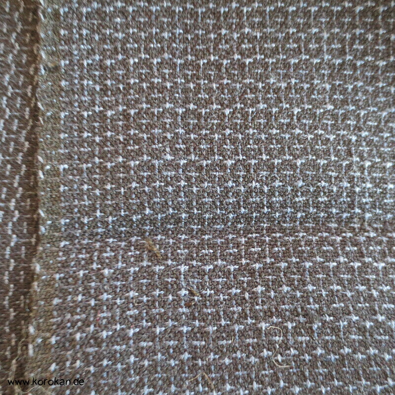 Araihari Woll Kikko Jacquard Männer Kimono Stoffrolle