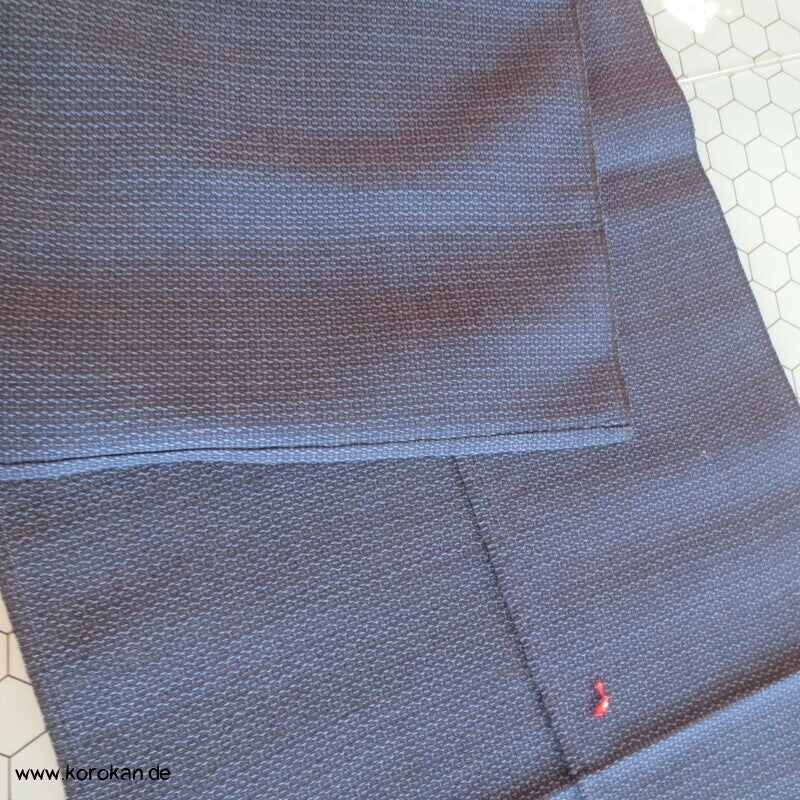 Araihari Woll Kikko Jacquard Männer Kimono Stoffrolle