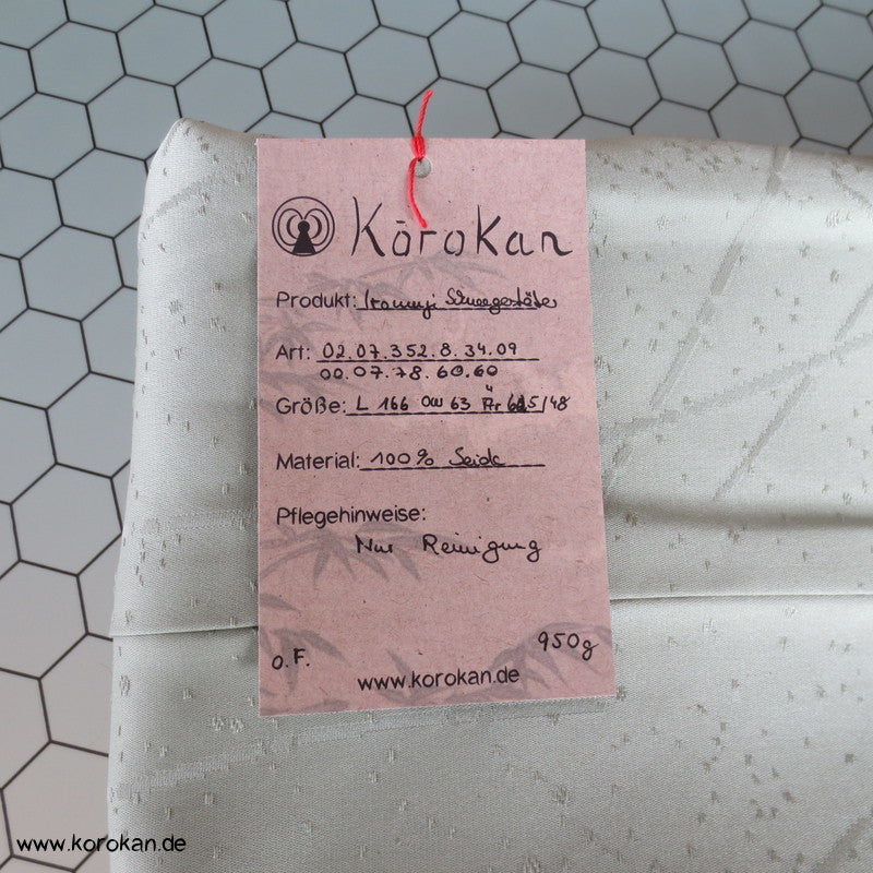 jade Schneegestöber Iromuji - einfarbiger - Kimono