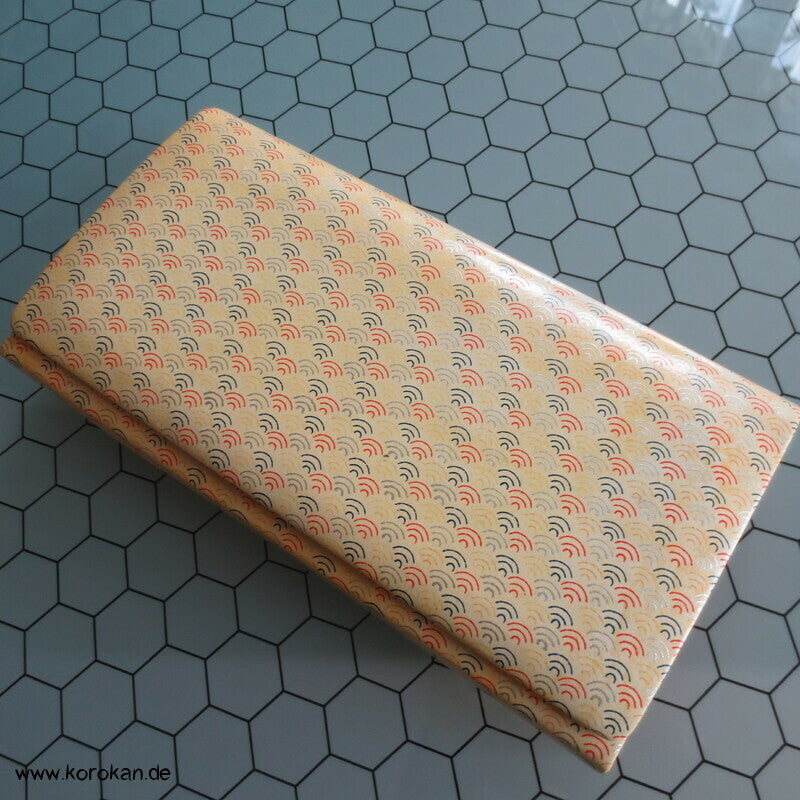 Clutch Tasche für den Kimono - glattes Material, Segaiha Wellen