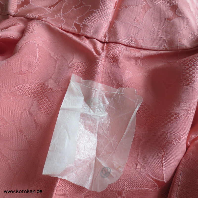 gewebte Schmetterlinge Iromuji Seidendamast Kimono