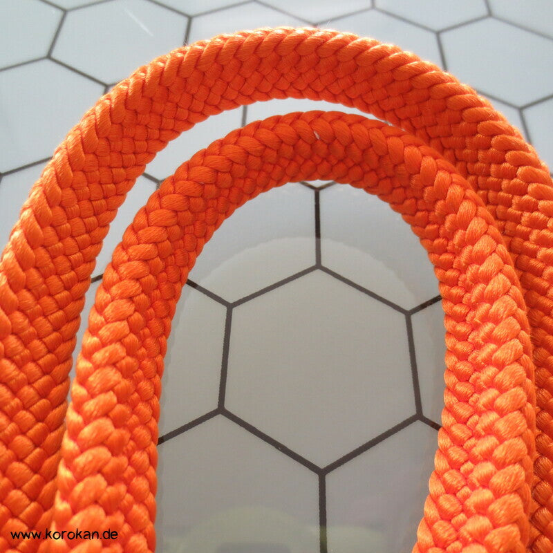 orange bunter Abschnitt Obijime, Seide