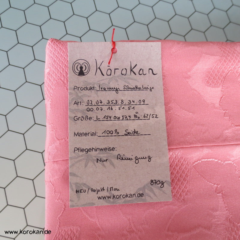 gewebte Schmetterlinge Iromuji Seidendamast Kimono