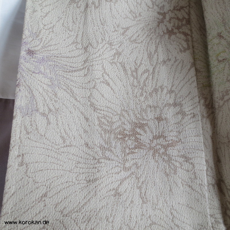 gewebte Blüten Jacquard Komon Kimono
