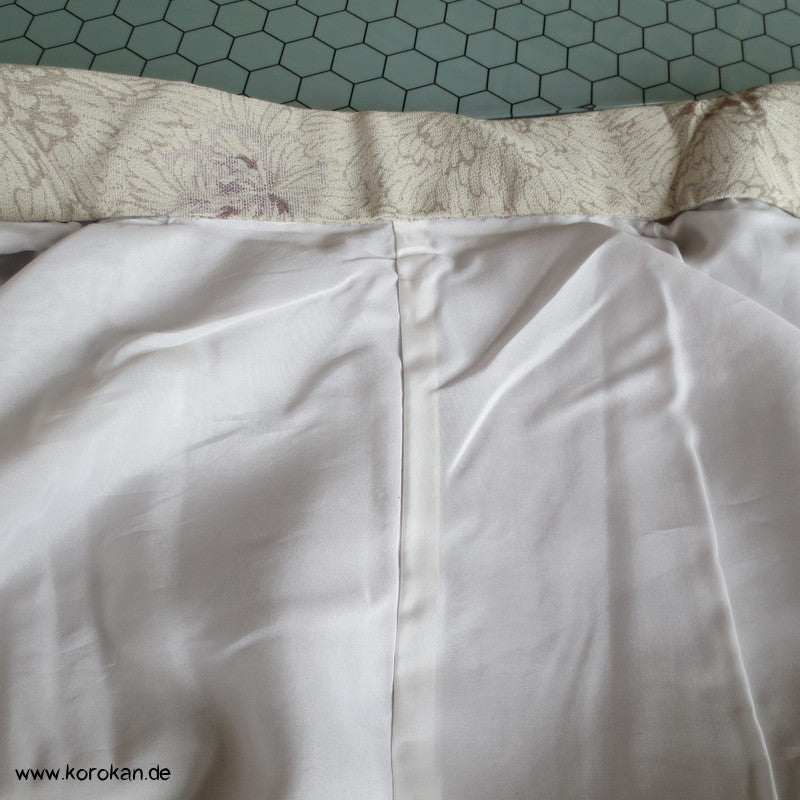 gewebte Blüten Jacquard Komon Kimono