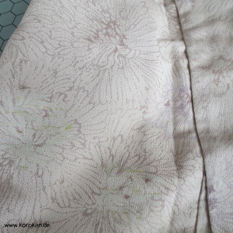 gewebte Blüten Jacquard Komon Kimono