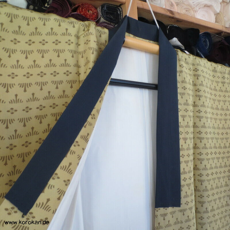 sandfarbener Juban Kimono, Seide