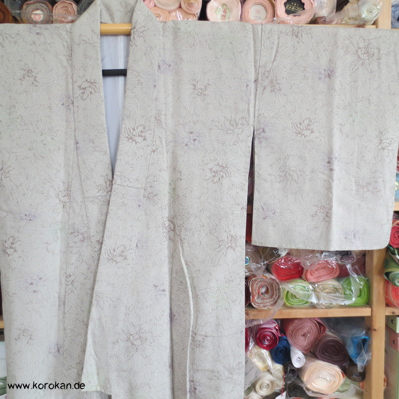 gewebte Blüten Jacquard Komon Kimono