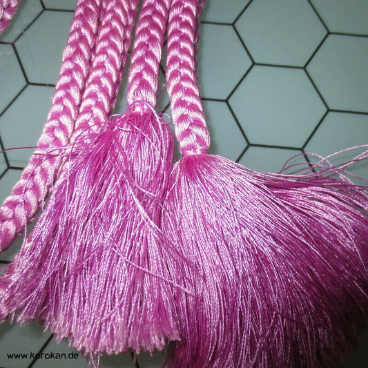fliederlila Seide Kordel Obijime