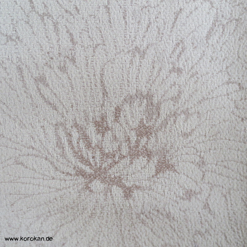 gewebte Blüten Jacquard Komon Kimono
