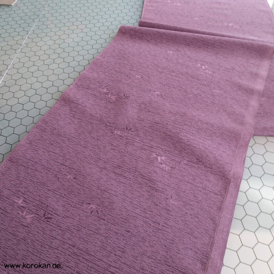 Bambusblätter Seide / Wolle Kimono Jacquard Stoffrolle