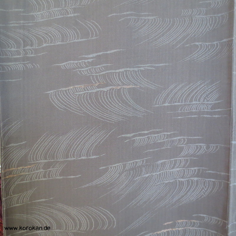 Wellenmuster Hitoe Komon mit feinem Omeshi Jacquard