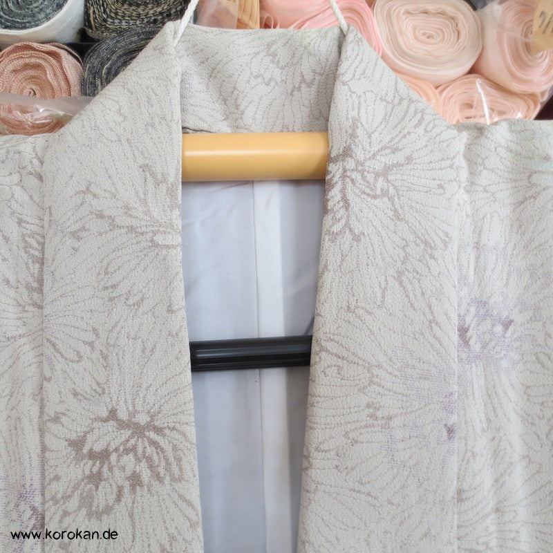 gewebte Blüten Jacquard Komon Kimono
