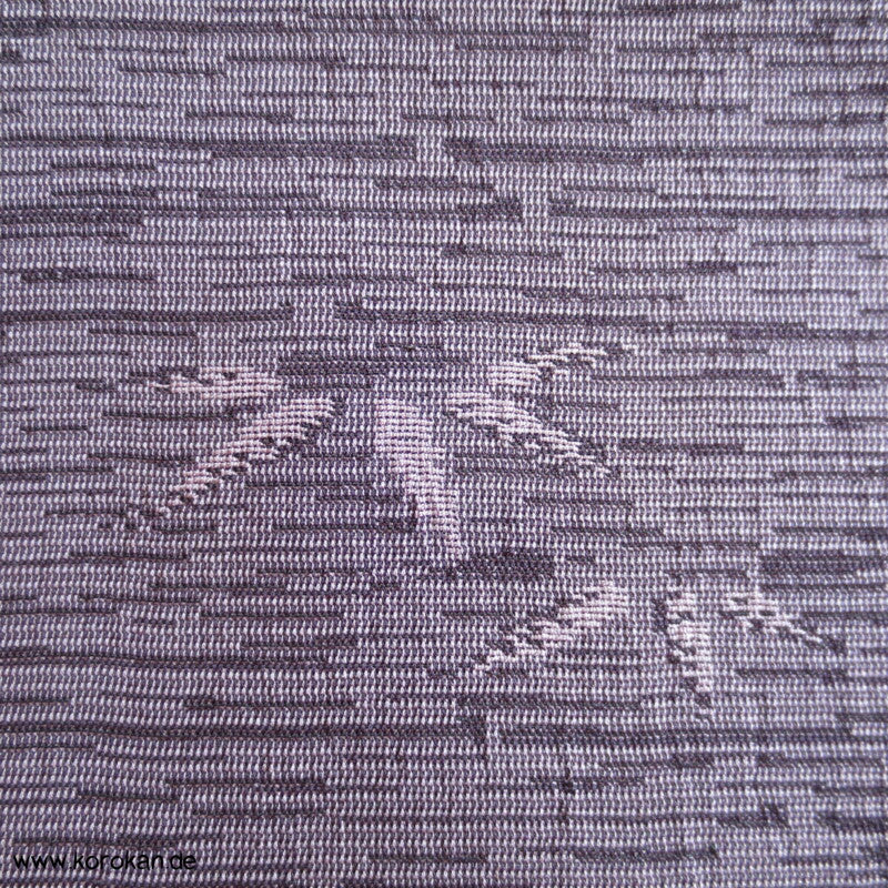 Bambusblätter Seide / Wolle Kimono Jacquard Stoffrolle