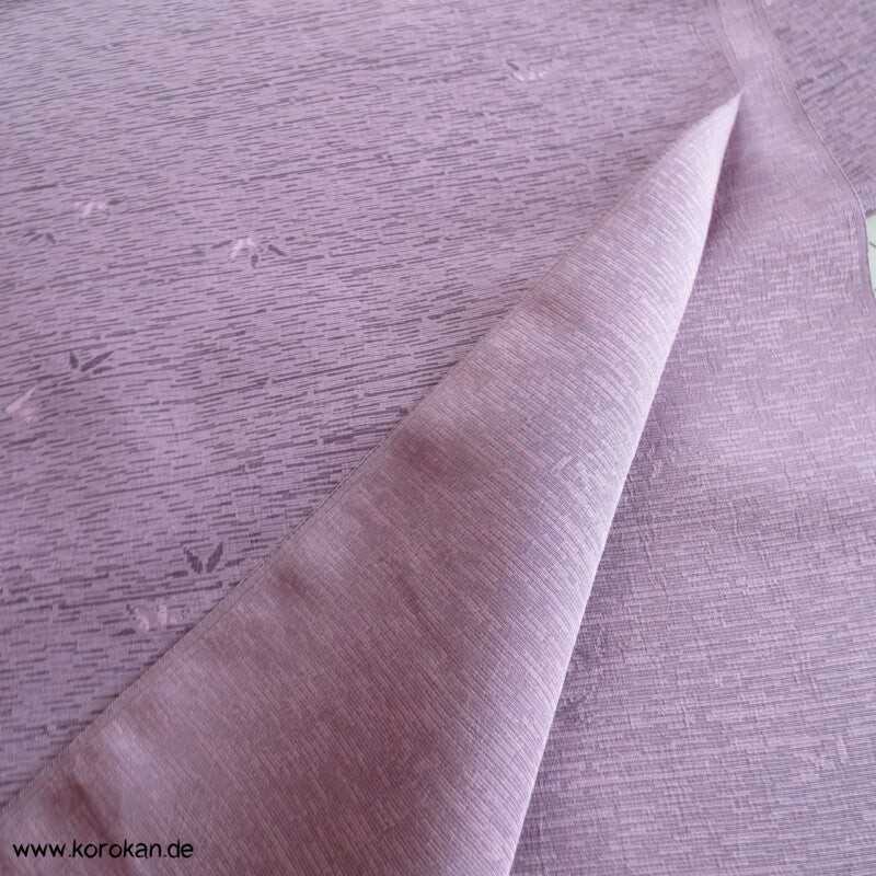 Bambusblätter Seide / Wolle Kimono Jacquard Stoffrolle