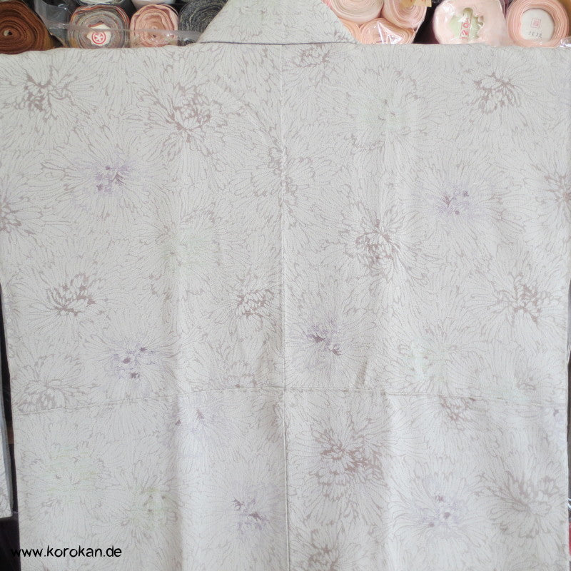 gewebte Blüten Jacquard Komon Kimono