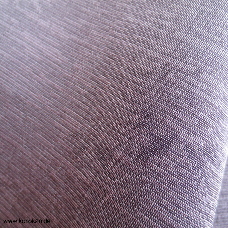 Bambusblätter Seide / Wolle Kimono Jacquard Stoffrolle