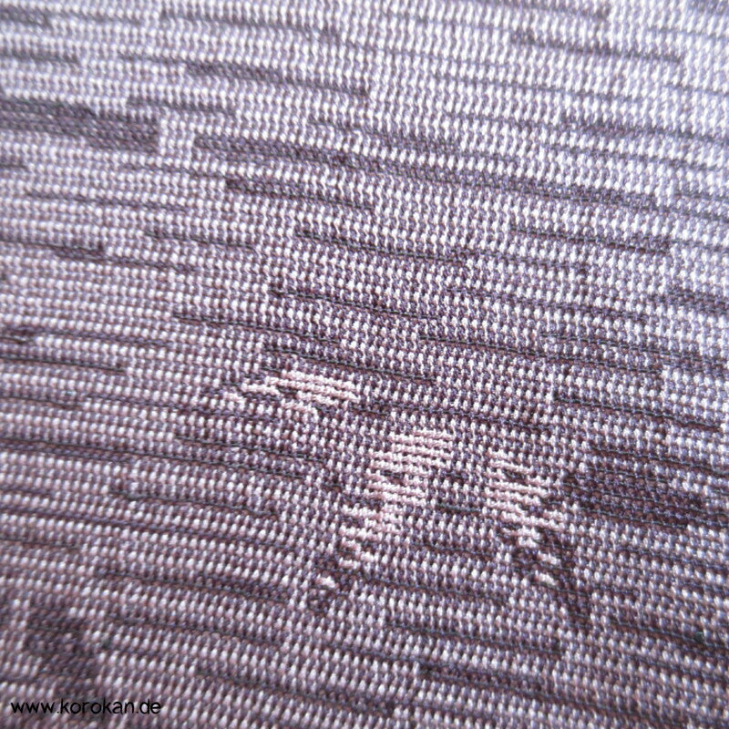 Bambusblätter Seide / Wolle Kimono Jacquard Stoffrolle