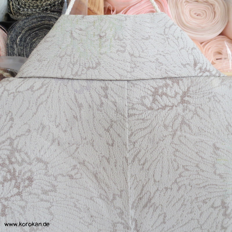 gewebte Blüten Jacquard Komon Kimono