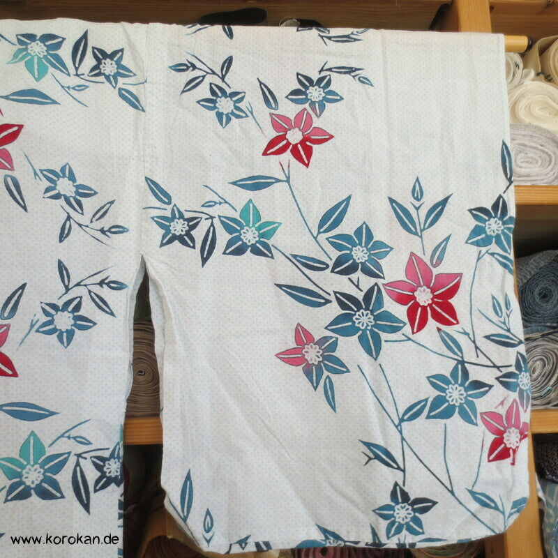 heller Blumen Yukata Baumwoll Kimono