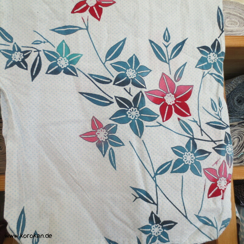 heller Blumen Yukata Baumwoll Kimono