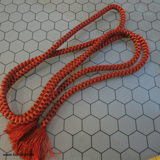 zimtbrauner Seide Kordel Obijime