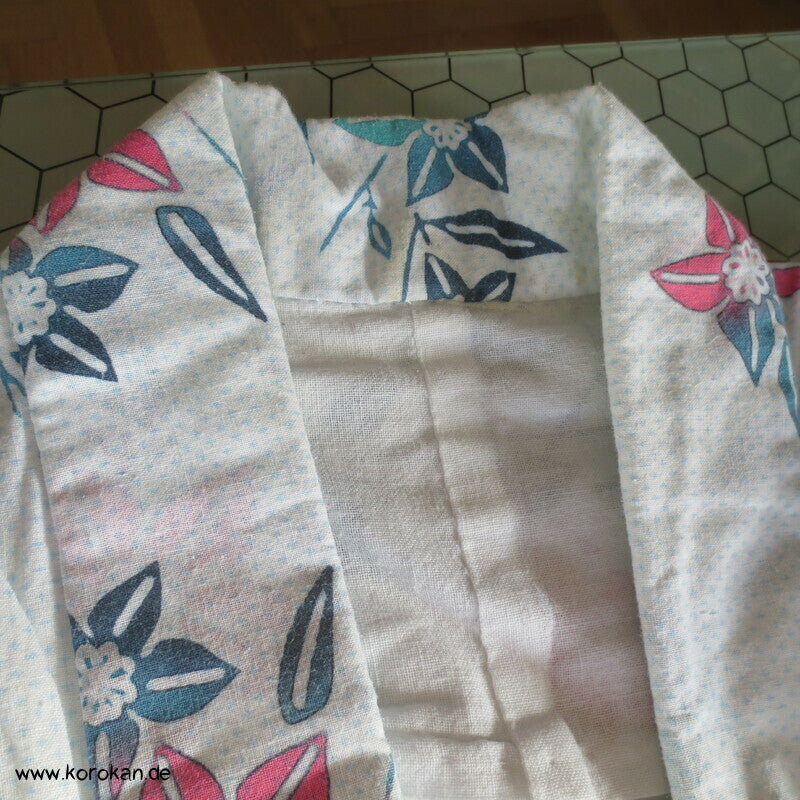 heller Blumen Yukata Baumwoll Kimono