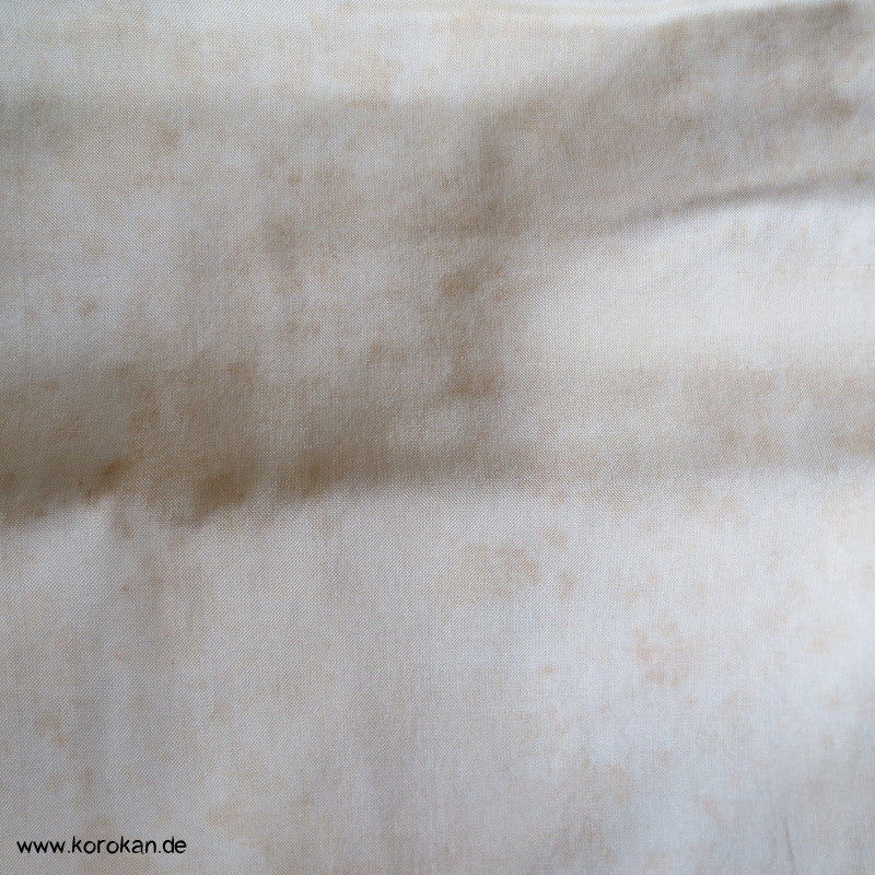 gedruckte Landschaft Seidencrepe Komon Kimono