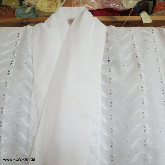 Baumwoll Stickereispitze Juban Unterkimono