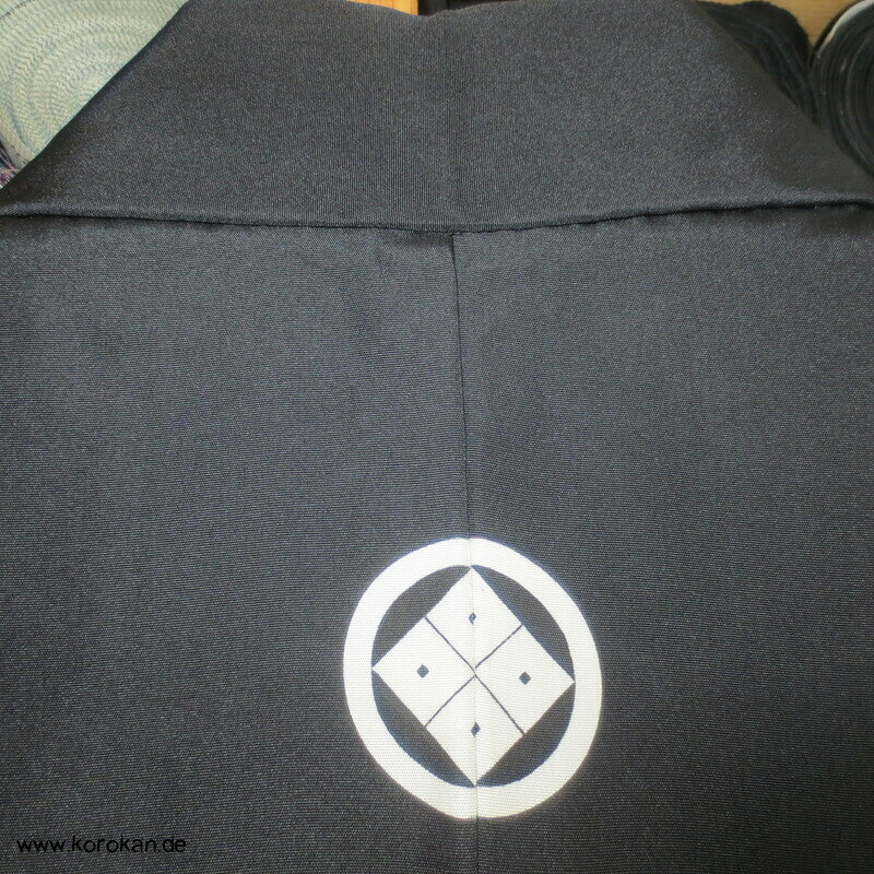 Montsuki japanischer formeller Männer Seiden Kimono
