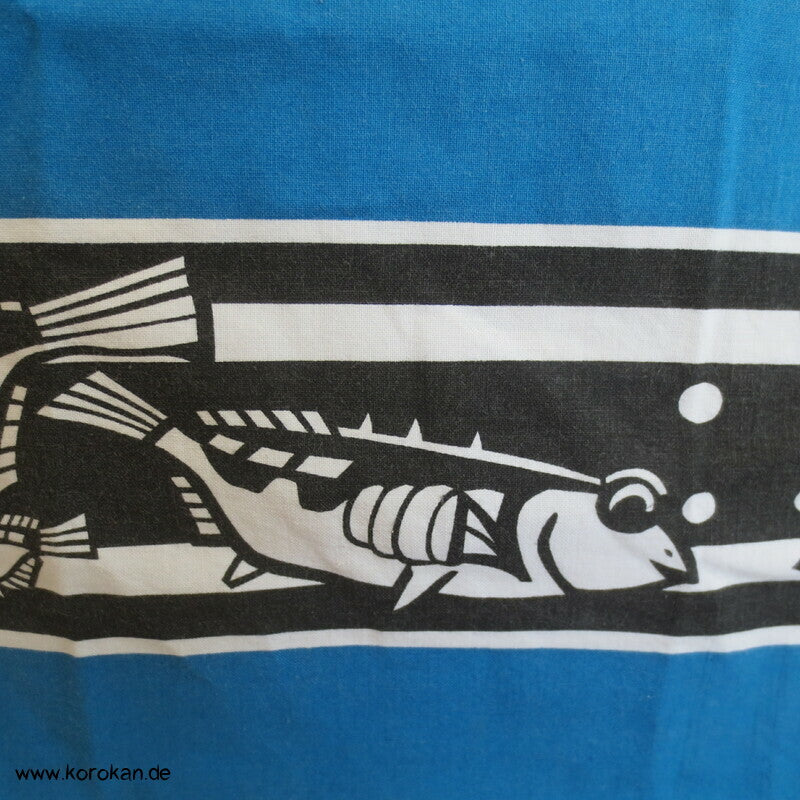 Happi Jacke, Ladenbekleidung, lustige Fische