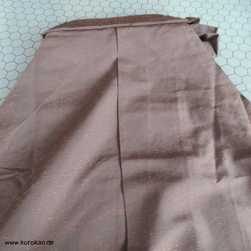 mittelbraune Fushi Tsumugi Hakama - Andon - Rock - Typ
