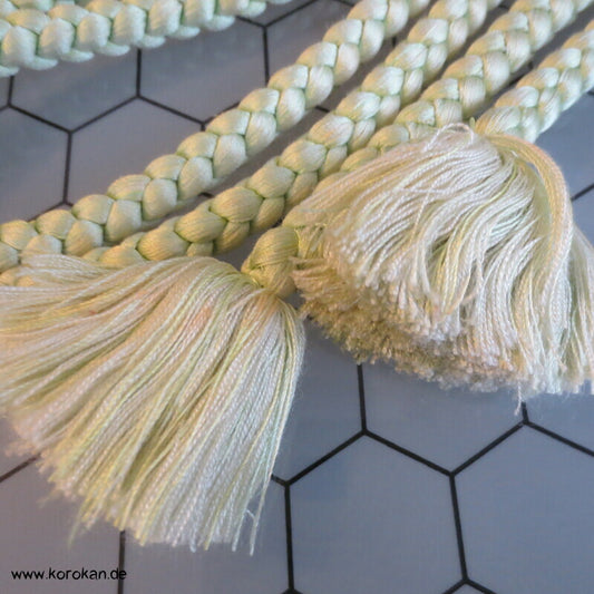 blasshellgrün Kordel Obijime, Seide