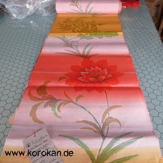 Chrysanthemen Meisen Kimono Seide