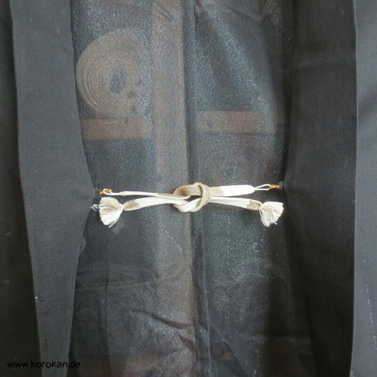 Sha Urushi Gräser Haori Kimono Jacke