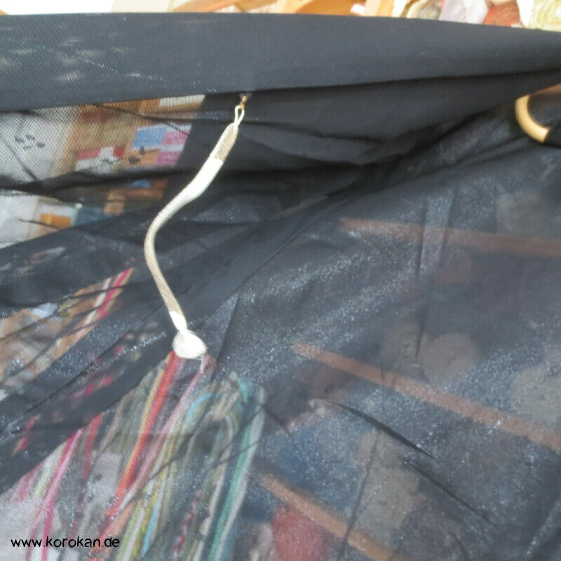 Sha Urushi Gräser Haori Kimono Jacke