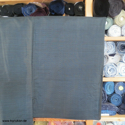 Vogelaugen Tsumugi Seiden Hitoe Kimono