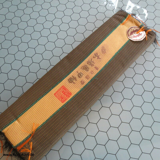 Männer Kimono Tsumugi Seiden Tanmono Stoffballen, Kikko gewebt