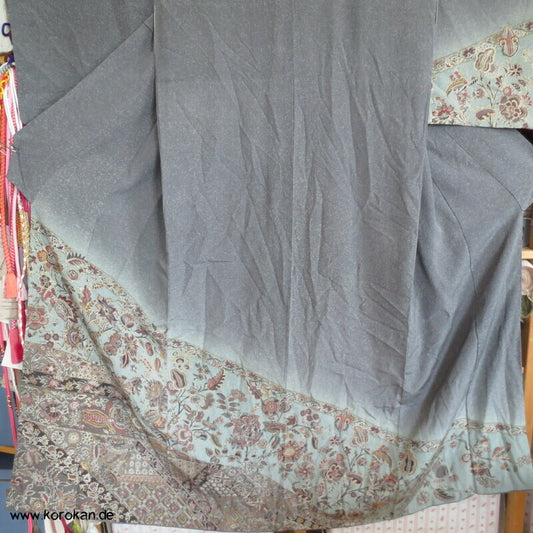 Arabesken vor Schneegestöber Homongi Kimono