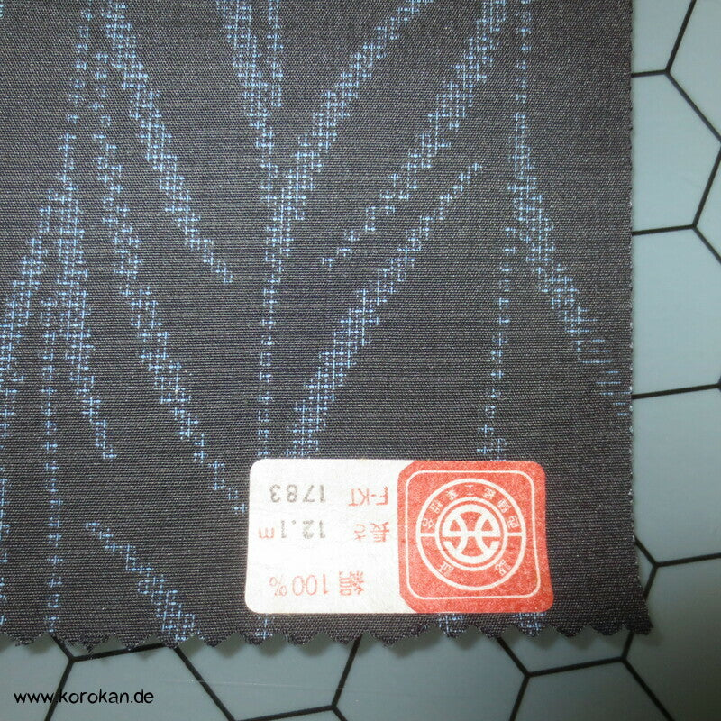 Stoffballen Kasuri Heavenly Bamboo Tsumugi Seide
