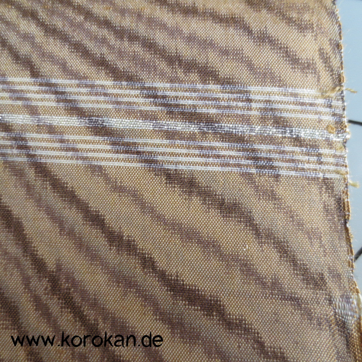 Pfauenfeder Meisen Kimono Seide