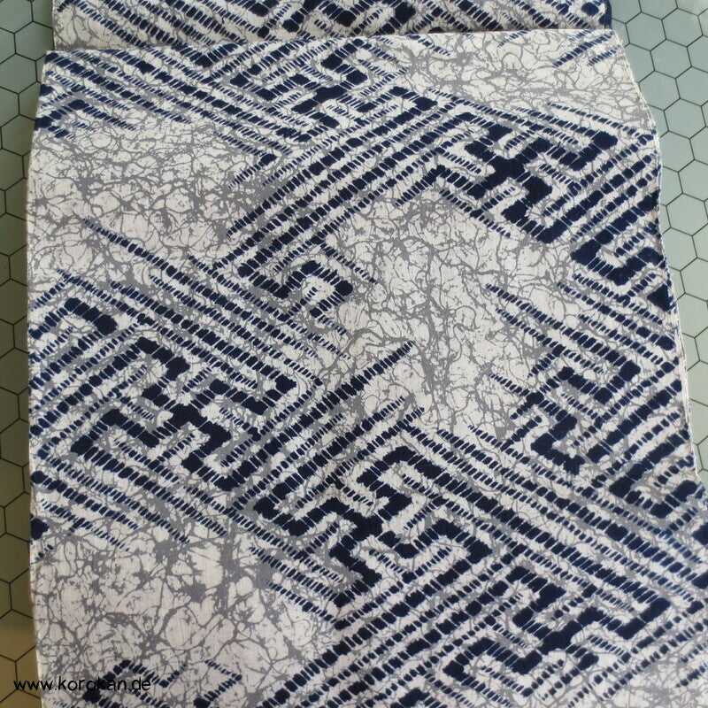 Sayagata Batik Yukata Stoff