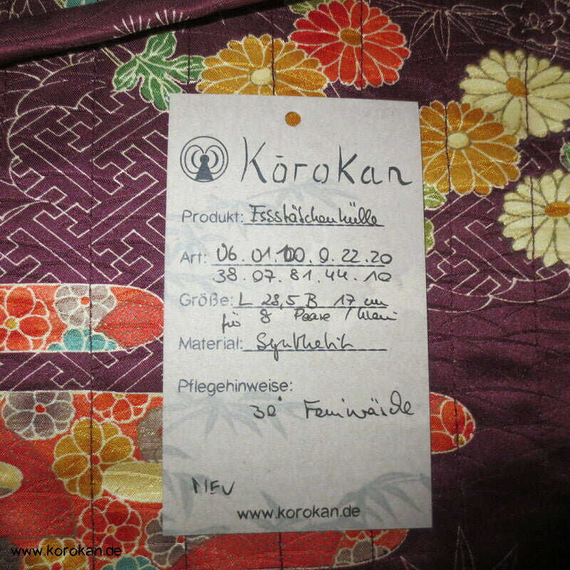 Essstäbchenhülle - für mehrere Paare