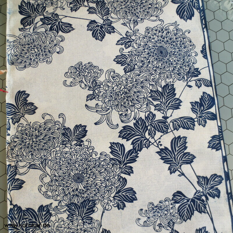 Chysanthemen Yukata Rho gewebte Baumwolle aus Japan