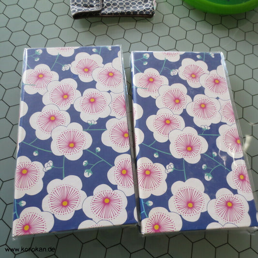 Notizbuch, Merkzettel Sakura - broschiert, verschiedene Motive